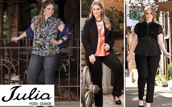 Каталоги качественной одежды для пышных дам от бренда Julia Plus