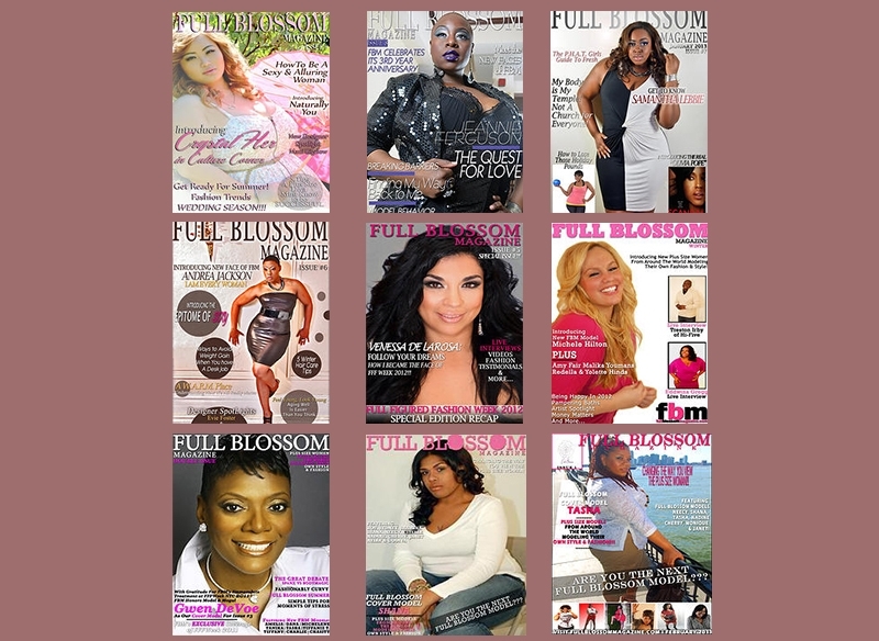 Журналы для пышных женщин Full Blossom Magazine